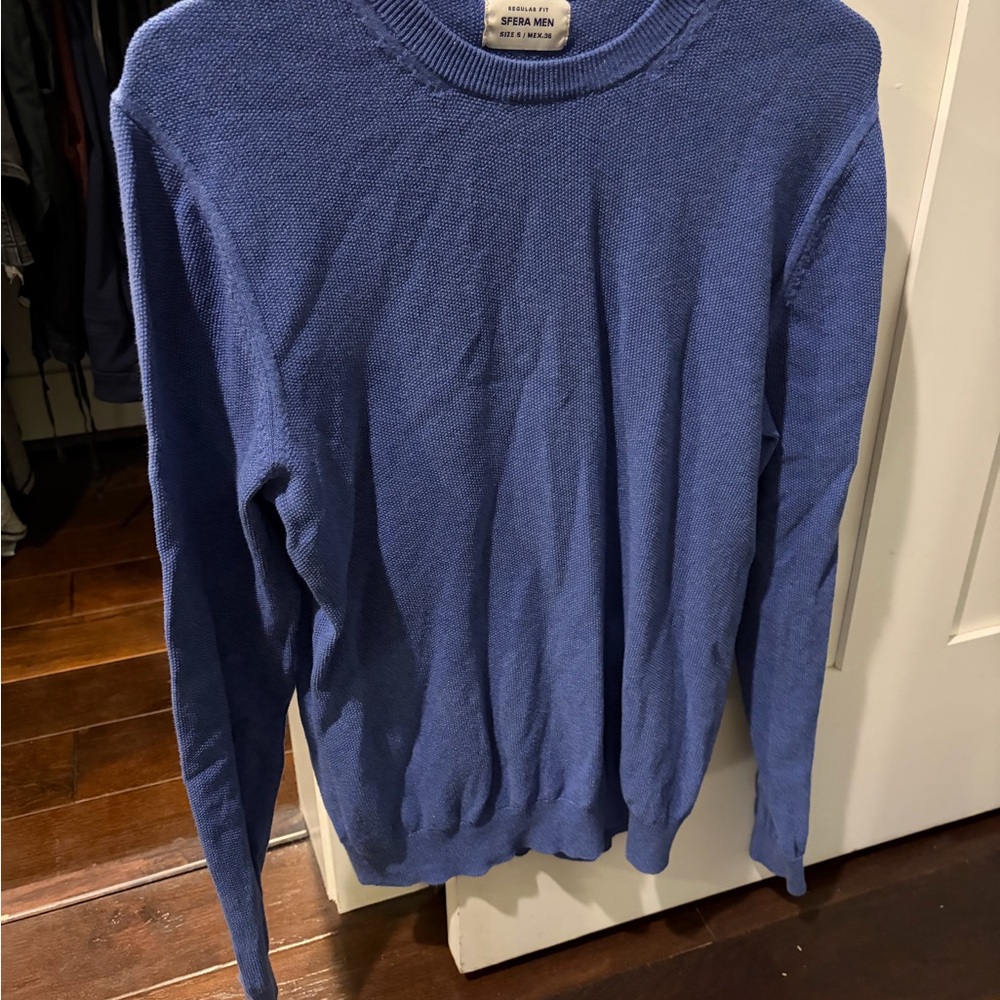 Blue Crewneck Sweater